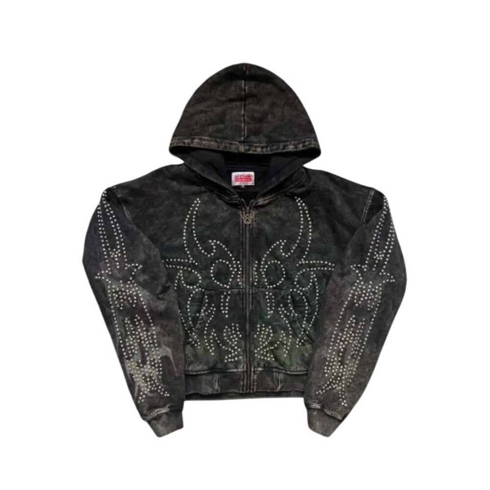 Chew Forever Static Roach Hooded Cotton Sweatshir… - image 2